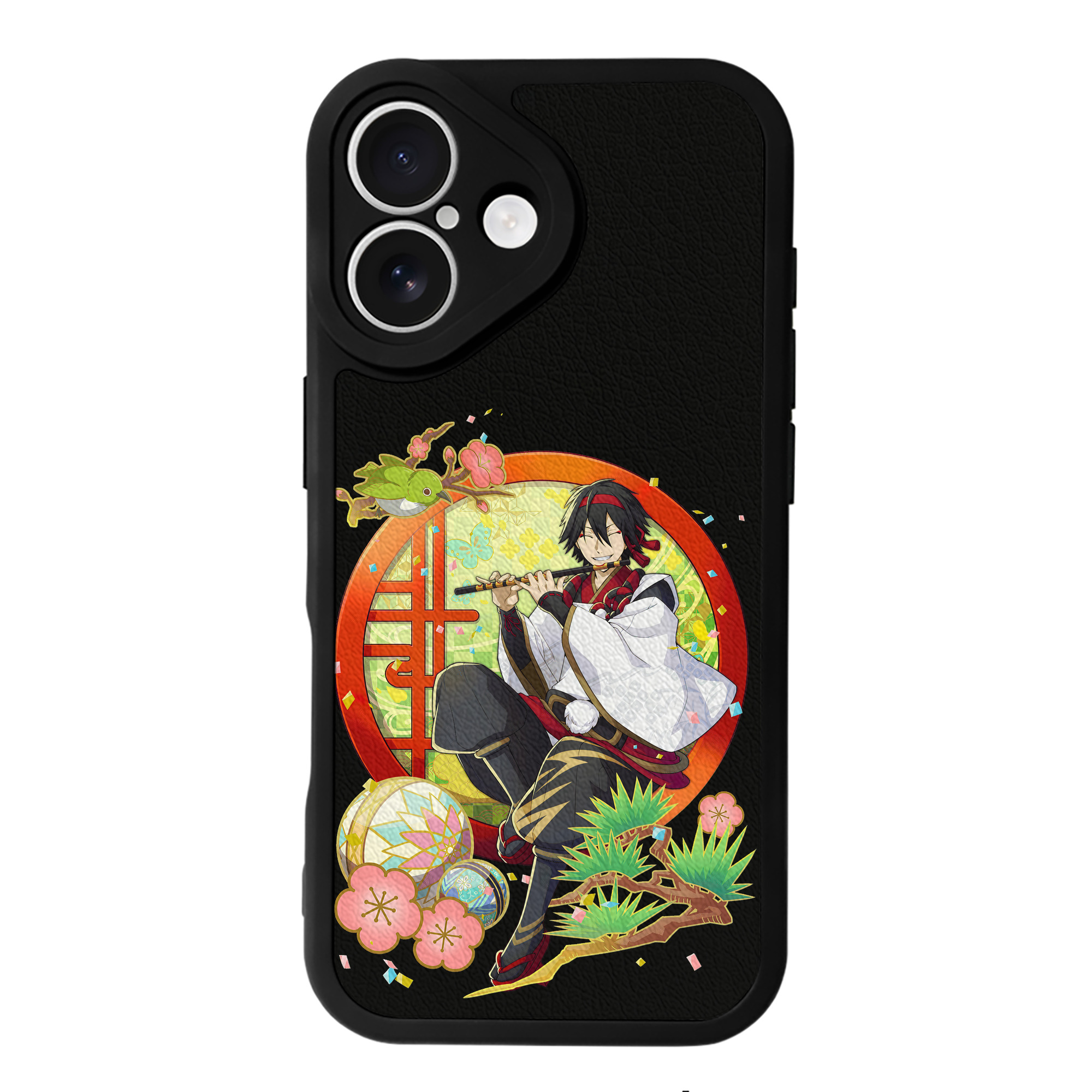 （画像用） 文豪ストレイドッグス Bungo Stray Dogs 【iPhone 16シリーズ対応】シリコンスマホケース（レザー調） 材質：シリコン